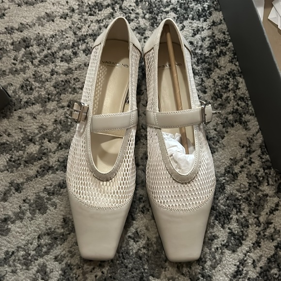 Vagabond Shoemakers Wioletta Mesh Ballet Flat Off White - Picture 5 of 11